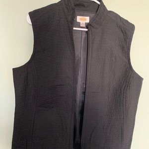Talbots Quilted Vest  - Solid